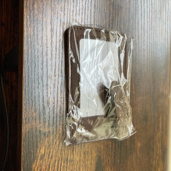 Brown Leather “Tybee 2021” Luggage Tag Tybee Beach Savannah Beach Savannah, GA - Picture 4 of 6